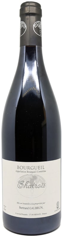 Bertrand Galbrun Chatrois Cabernet Franc 2015 Front Bottle Shot