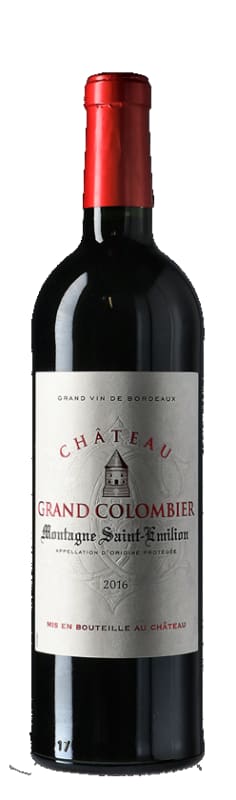Chateau Grand Colombier Montagne-St.-Emilion 2016 Front Bottle Shot