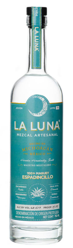 La Luna Espadincillo Mezcal Front Bottle Shot