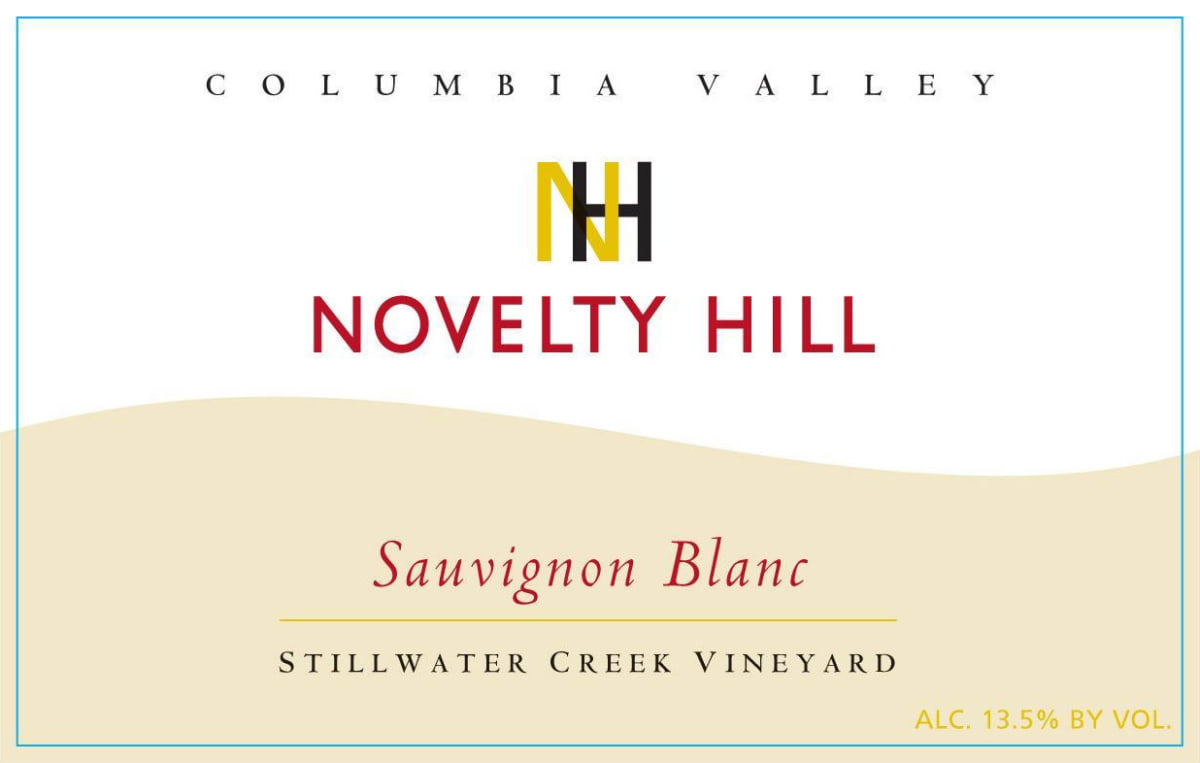 Novelty Hill Stillwater Creek Vineyard Sauvignon Blanc 2008 Front Label