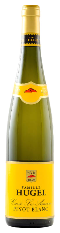 Hugel Cuvee Les Amours Pinot Blanc 2023 Front Bottle Shot