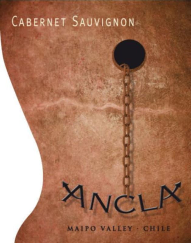 Odfjell Ancla Cabernet Sauvignon 2015 Front Label