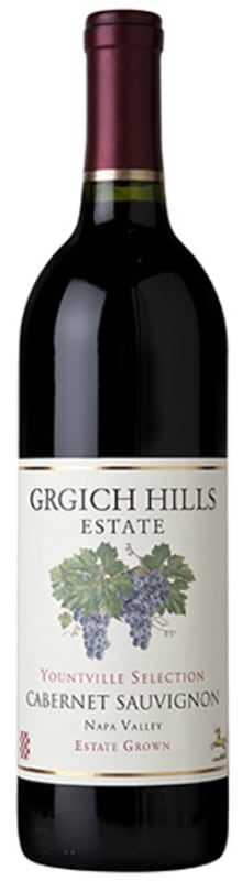 Grgich Hills Estate Yountville Selection Cabernet Sauvignon 2008 Front Bottle Shot