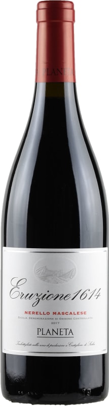 Planeta Eruzione 1614 Nerello Mascalese 2017 Front Bottle Shot