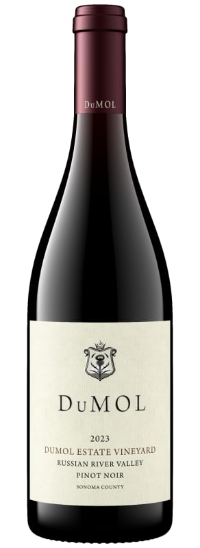 DuMOL Estate Pinot Noir 2023 Front Bottle Shot