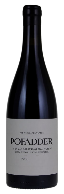 Sadie Family Pofadder Cinsault 2020 Front Bottle Shot