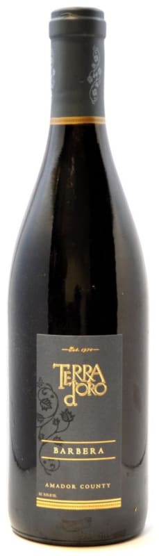 Terra d'Oro Barbera 2008 Front Bottle Shot