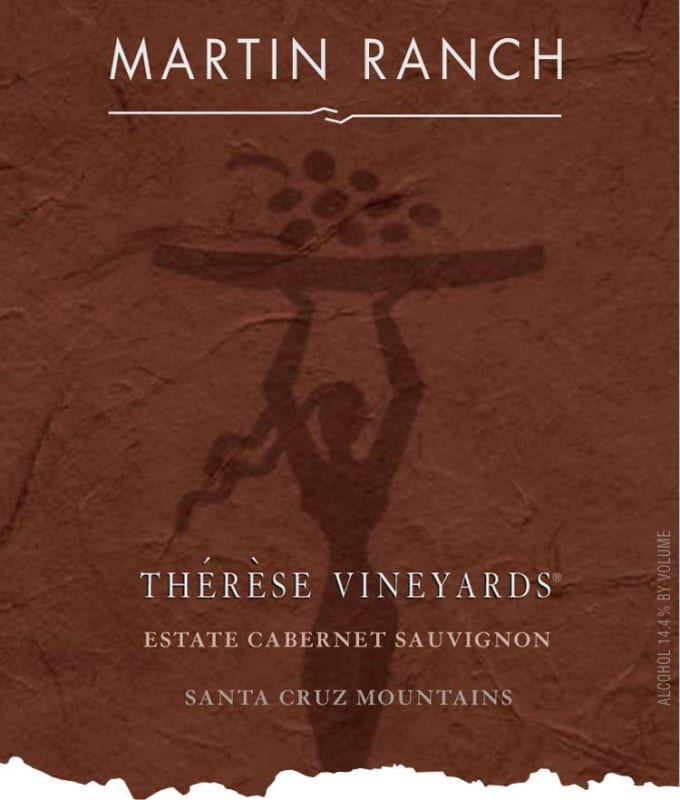 Martin Ranch Therese Vineyards Estate Cabernet Sauvignon 2013 Front Label