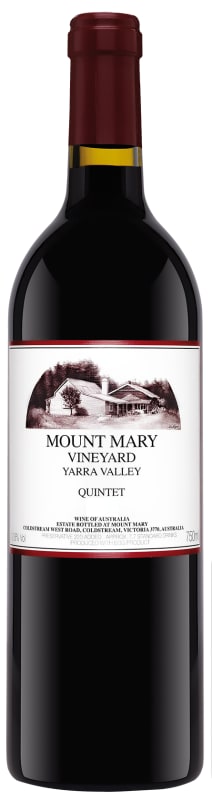 Mount Mary Vineyards Quintet 2018 Front Bottle Shot