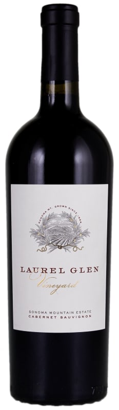 Laurel Glen Vineyard Sonoma Mountain Estate Cabernet Sauvignon 2018 Front Bottle Shot