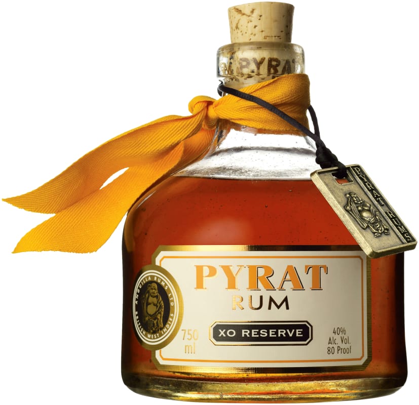 Pyrat XO Reserve Anguilla Rum Front Bottle Shot