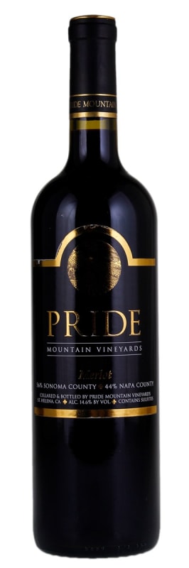 Pride Mountain Vineyards Merlot 2008 Front Bottle Shot