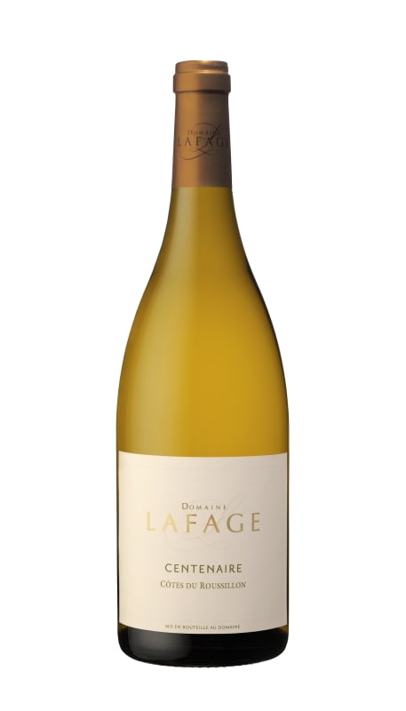 Domaine Lafage Cuvee Centenaire Blanc 2019 Front Bottle Shot