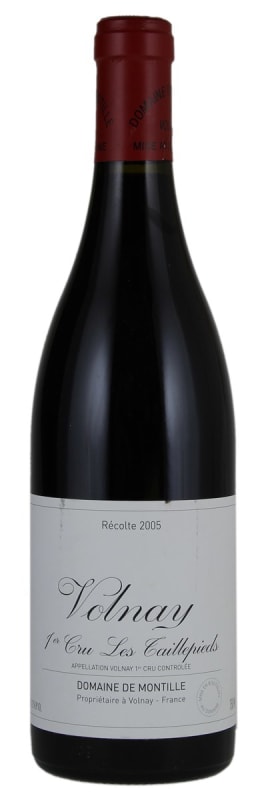 Domaine de Montille Volnay Les Taillepieds Premier Cru 2005 Front Bottle Shot