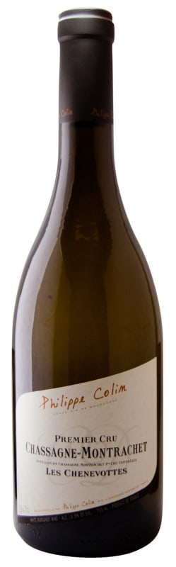 Philippe Colin Chassagne-Montrachet Les Chenevottes Premier Cru 2016 Front Bottle Shot