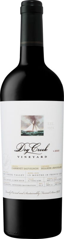 Dry Creek Vineyard Cabernet Sauvignon 2020 Front Bottle Shot