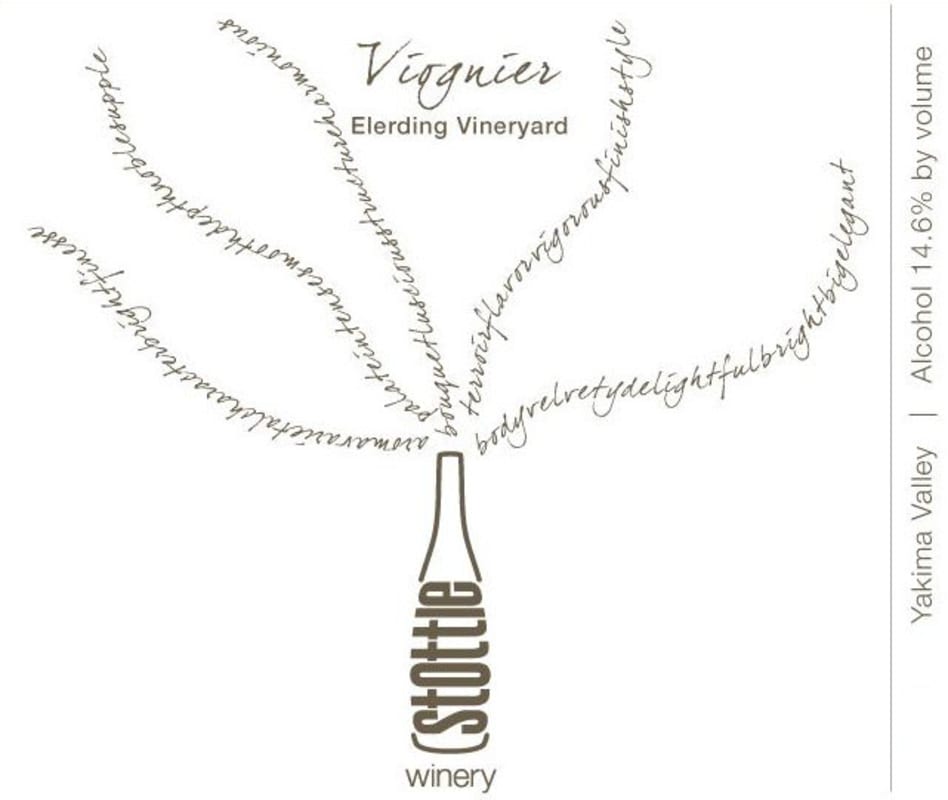 Stottle Winery Elerding Vineyard Viognier 2012 Front Label