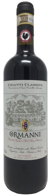 Tenuta Ormanni Chianti Classico 2017 Front Bottle Shot