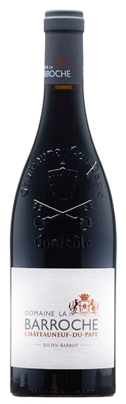 Domaine La Barroche Chateauneuf-du-Pape Cuvee Julien Barrot 2017 Front Bottle Shot