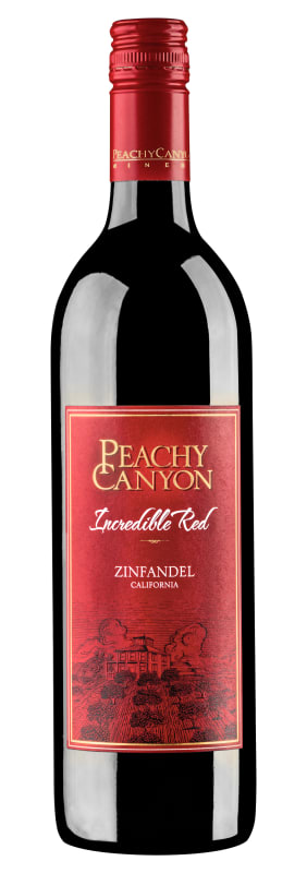 Peachy Canyon Incredible Red Zinfandel 2017 Front Bottle Shot