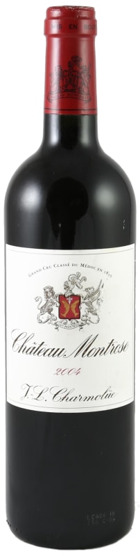 Chateau Montrose (scuffed label) 2004 Front Bottle Shot