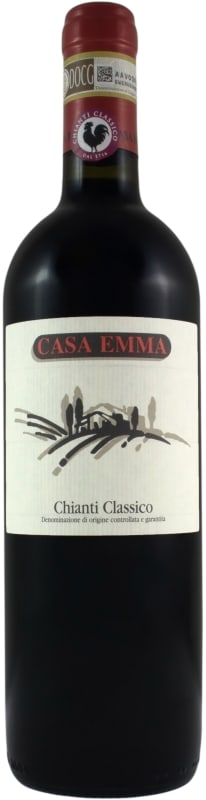 Casa Emma Chianti Classico 2019 Front Bottle Shot