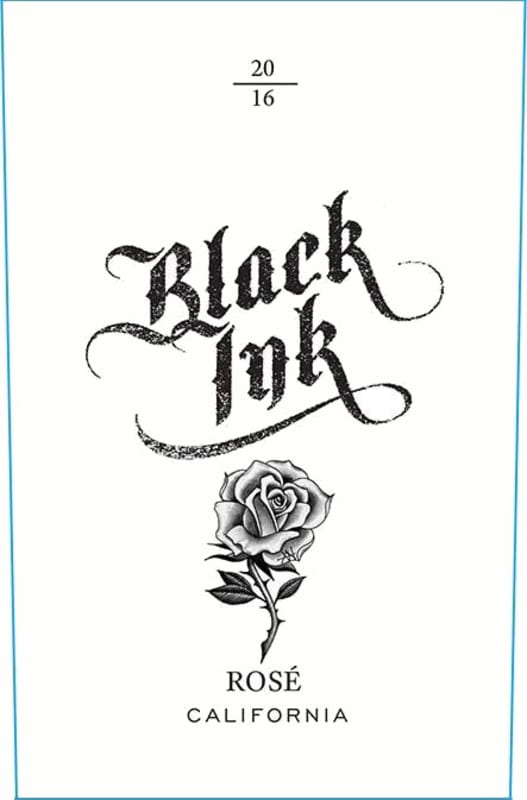 Black Ink 2017 Front Label