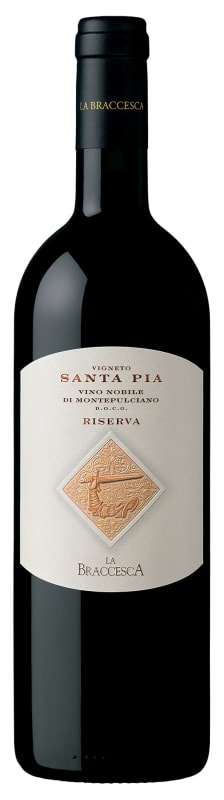 La Braccesca Santa Pia Vino Nobile di Montepulciano Riserva 2015 Front Bottle Shot