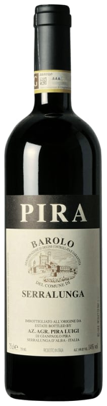 Luigi Pira Barolo Serralunga 2022 Front Bottle Shot
