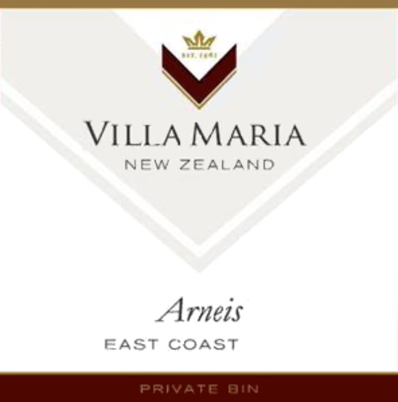Villa Maria Private Bin Arneis 2014 Front Label