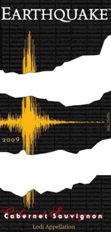 Michael David Winery Earthquake Cabernet Sauvignon 2009 Front Label