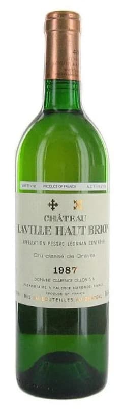 Chateau Laville Haut-Brion 1987 Front Bottle Shot