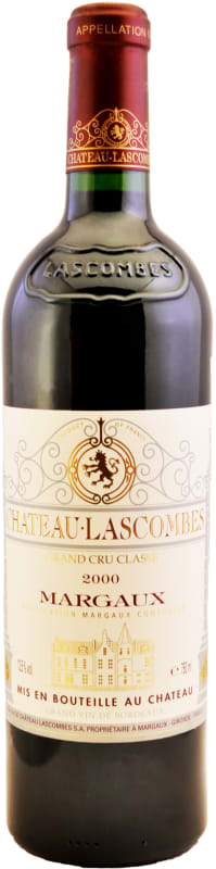 Chateau Lascombes 2000 Front Bottle Shot