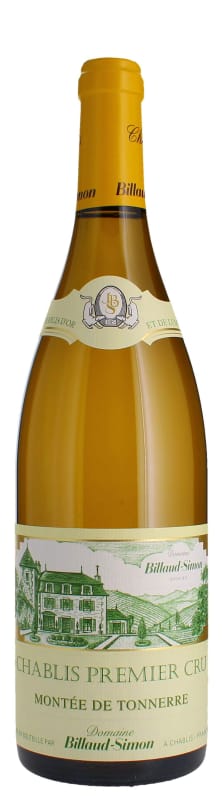 Billaud-Simon Chablis Montee de Tonnerre Premier Cru (1.5 Liter Magnum) 2018 Front Bottle Shot