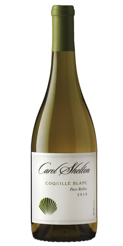 Carol Shelton Coquille Blanc 2019 Front Bottle Shot