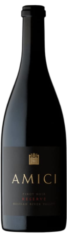 Amici Reserve Pinot Noir 2021 Front Bottle Shot