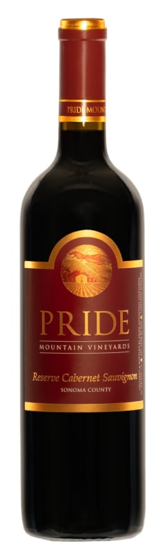 Pride Mountain Vineyards Reserve Cabernet Sauvignon 2019 Front Bottle Shot