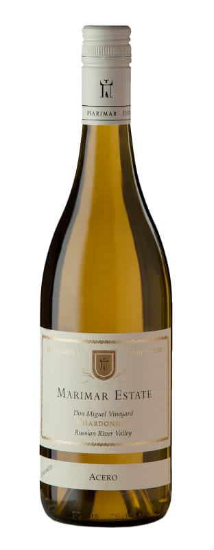 Marimar Estate Don Miguel Vineyard Acero Chardonnay 2023 Front Bottle Shot