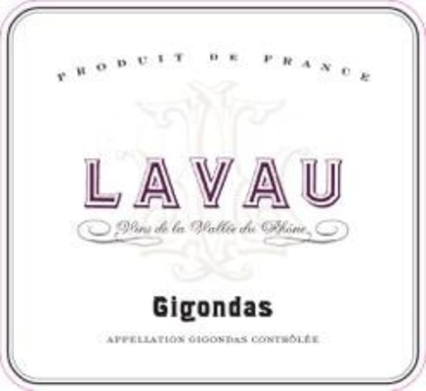 Lavau Gigondas 2017 Front Label