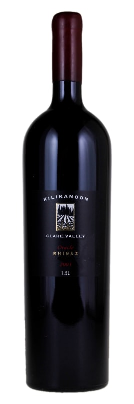 Kilikanoon Oracle Shiraz 2003 Front Bottle Shot