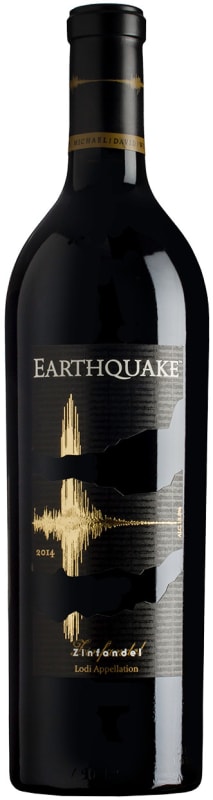 Michael David Winery Earthquake Zinfandel 2014 Front Bottle Shot