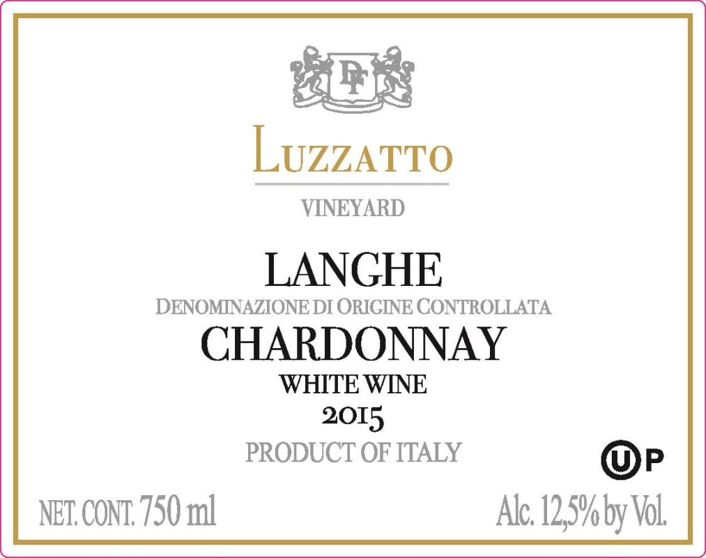 Beni di Batasiolo Langhe Luzzatto Chardonnay 2015 Front Label