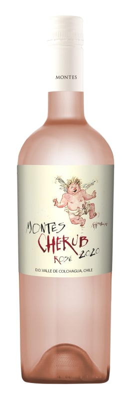 Montes Cherub Rose of Syrah 2020 Front Bottle Shot