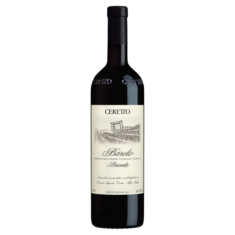 Ceretto Barolo Brunate 2017 Front Bottle Shot