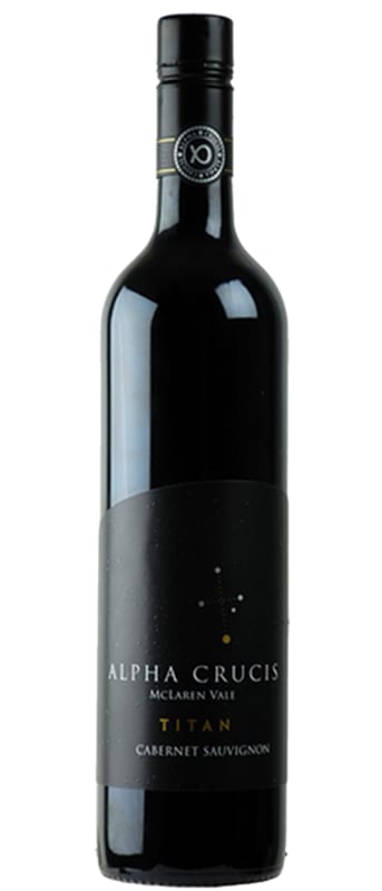 Alpha Crucis Titan Cabernet Sauvignon 2021 Front Bottle Shot