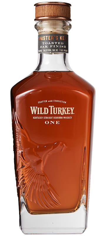 Wild Turkey Master's Keep One Kentucky Straight Bourbon Whiskey with Gift Box Front Bottle Shot