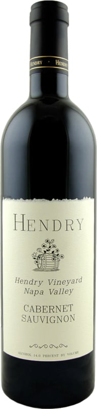 Hendry Cabernet Sauvignon 2021 Front Bottle Shot