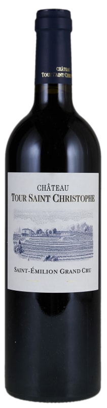 Tour Saint Christophe (375ML half-bottle) 2015 Front Bottle Shot