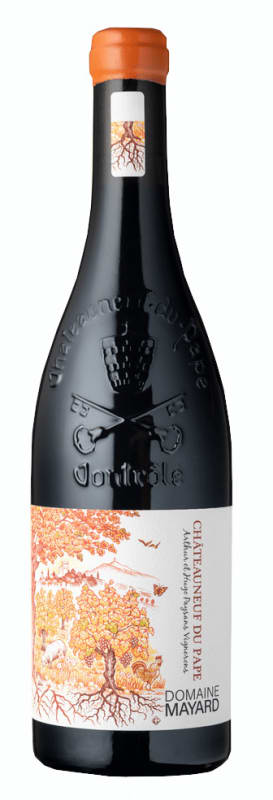 Mayard Chateauneuf-du-Pape Rouge 2023 Front Bottle Shot