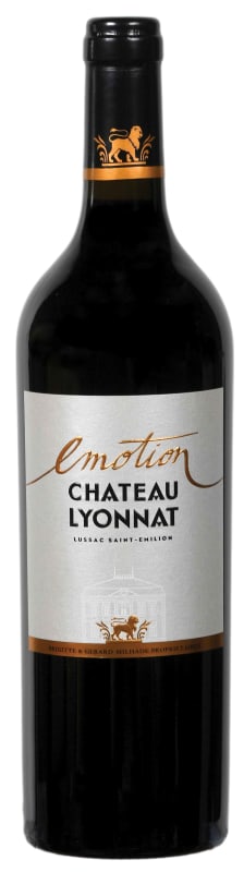Chateau Lyonnat Lussac Saint-Emilion Emotion 2016 Front Bottle Shot